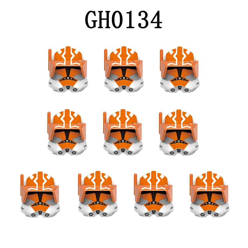 10 unids/set de bloques de construcción Wrecker Hunter Wilco Trooper ladrillo Cody Thorn figura Commander Bly Fox capitán Vaughn mini juguetes