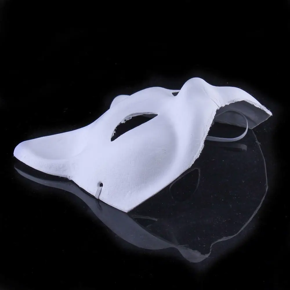 Blank DIY Fox Mask Hand Painted Pulp Paper Cat Face Cosplay Unfinished Face Mask Ballroom