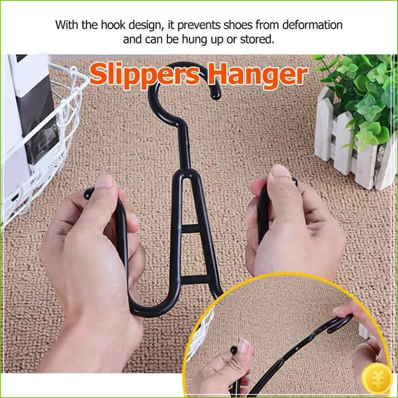 50Pcs Double Shoes Drying Rack Shoe Display Hooks Drying Rack Plastic Hanger For Shop Home Supermarket Mall