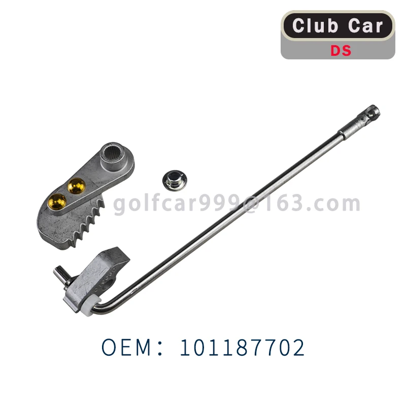 Park Brake Latch Kit Hill Brake Pawl Rod Kit Club Car DS & Carryall Golf Cart G/E 1995-Up OEM# 101187702 1017322 10198501