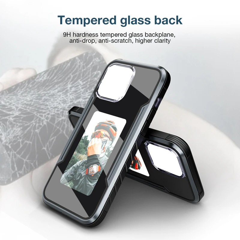 A35Q-Smart NFC Eink Screen DIY Phone Case Custom Refesh Screen Display Funda para teléfono móvil