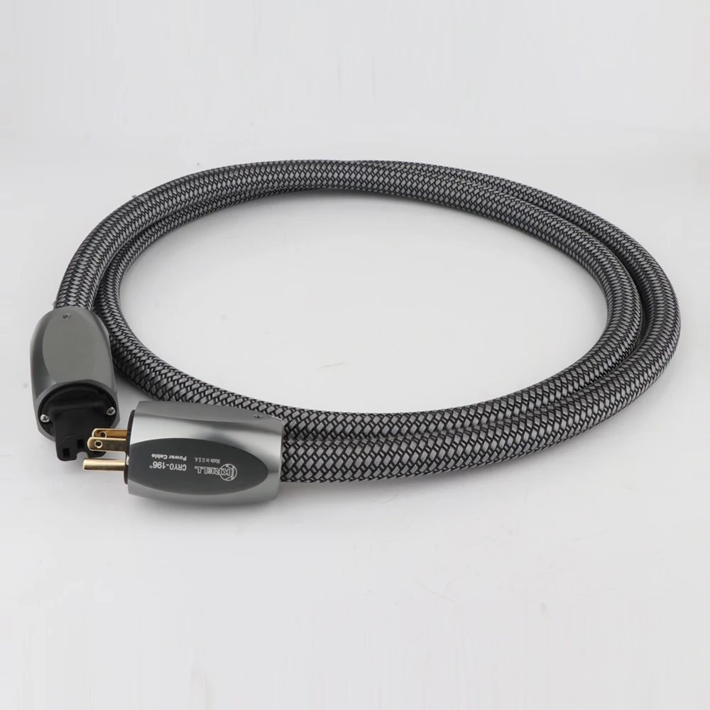 Krell Cryo-196 Power Cable HIFI US AC Audiophile Power Cord for Amplifer CD Player EU Power Line