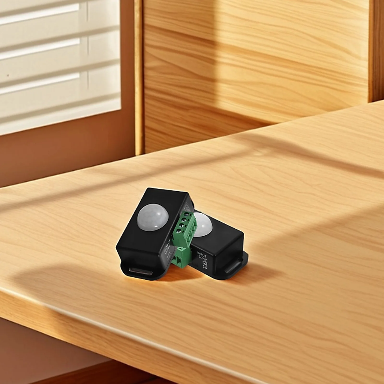 

2Pcs 12-24V Pir Motion Sensor Infrared Controller for Motion Activated Light Saving Lighting Infrared Sensor