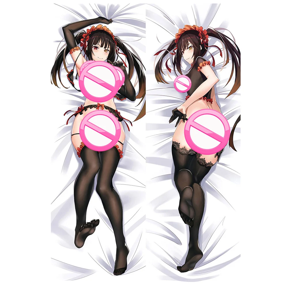 

New Anime DATE A LIVE Tokisaki Kurumi Hugging body Pillow Cover Case Bedding Dakimakura Pillowcases Japanese Otaku Pillow