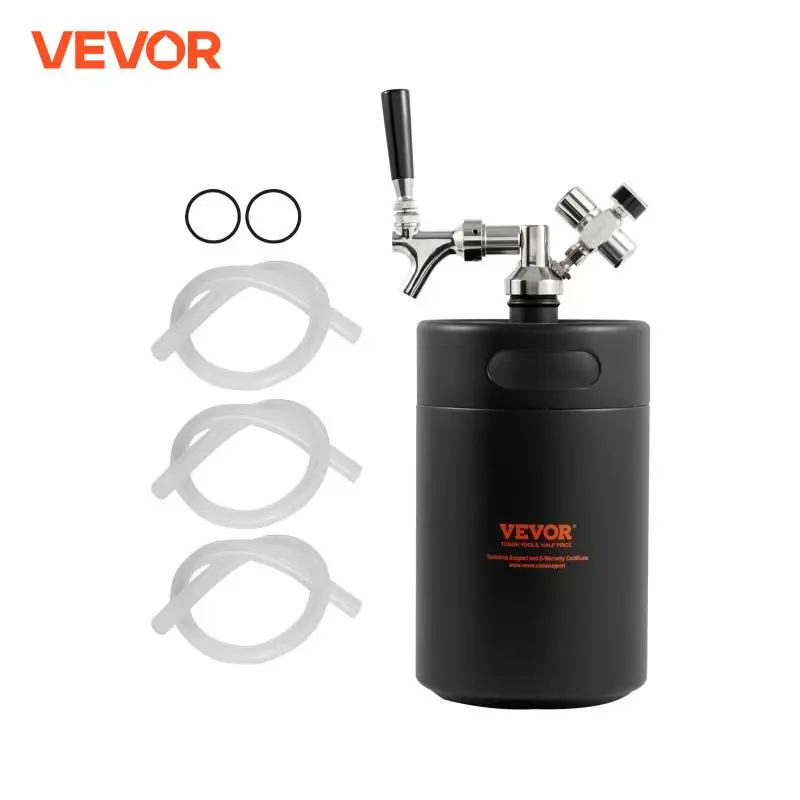 VEVOR-البيرة برميل الحنفية نظام مع عرض الضغط ، CO2 منظم صنبور ، حلقة مانعة للتسرب لمشروع البيرة