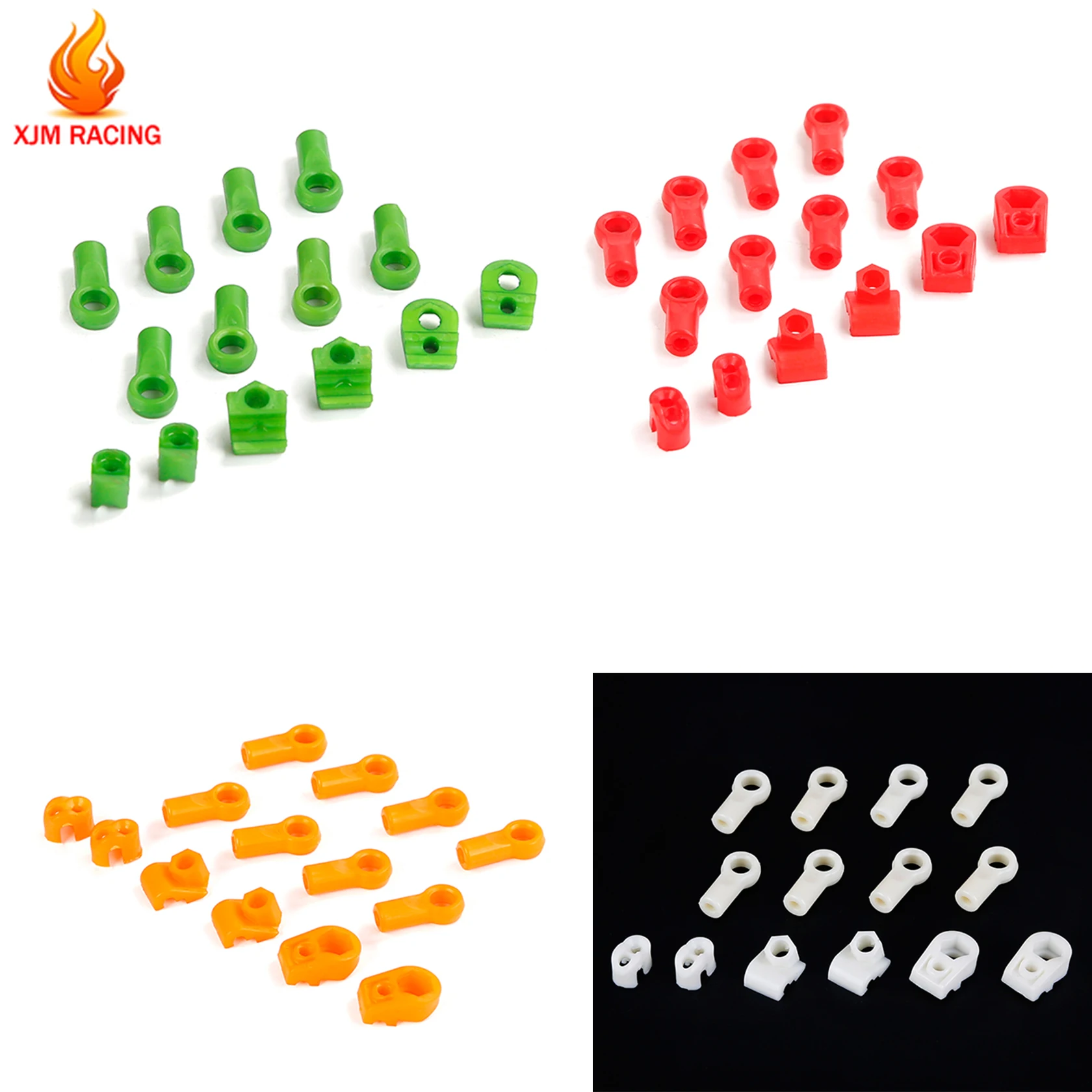 1/5 HPI Rofun Rovan King Motor BAJA 5B 5T 5SC SS トラック RCカー レーシングパーツ用 スウェイバーキットまたはバランスバー固定バックルセット