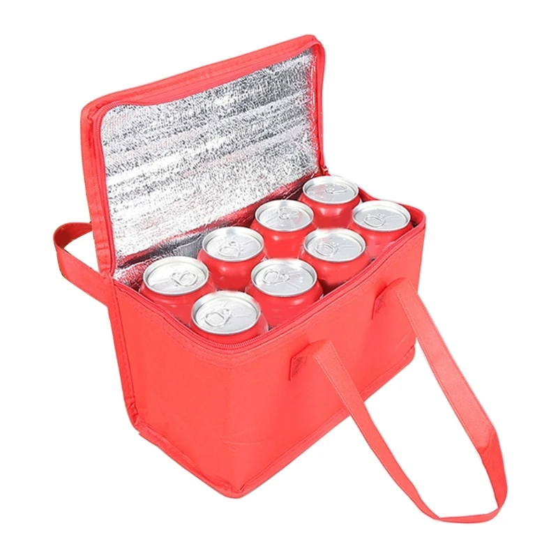 Portable Lunch Bag Warmer Handpiece Delivery Bag Insulated Thermal Lunch Storage Storage Bag Bag