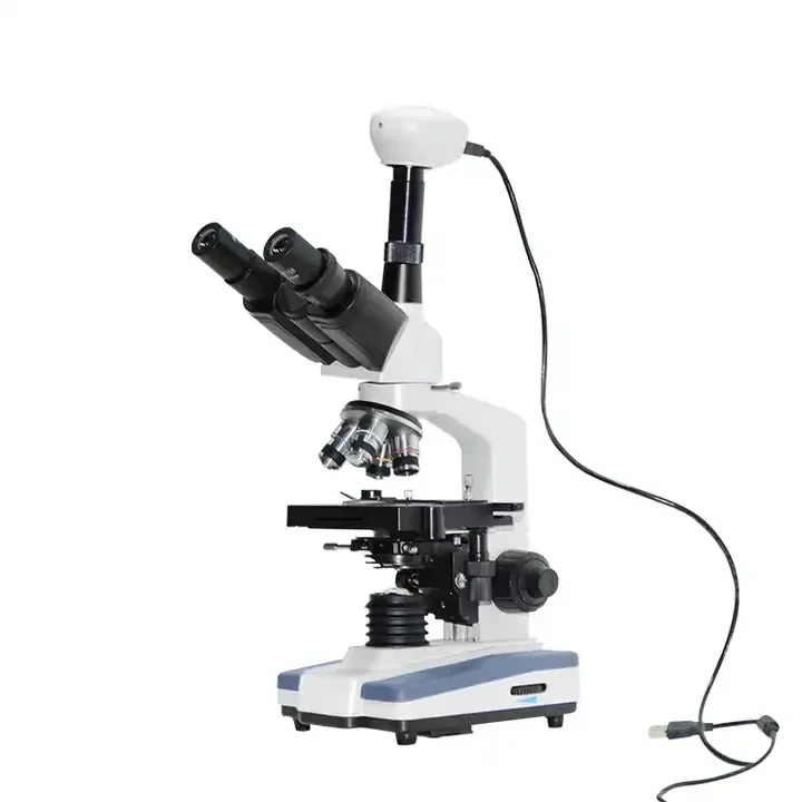 IKEME Lab Portable Binocular Medical Digital Biological Microscopes Olympus Laboratory Binocular Microscope