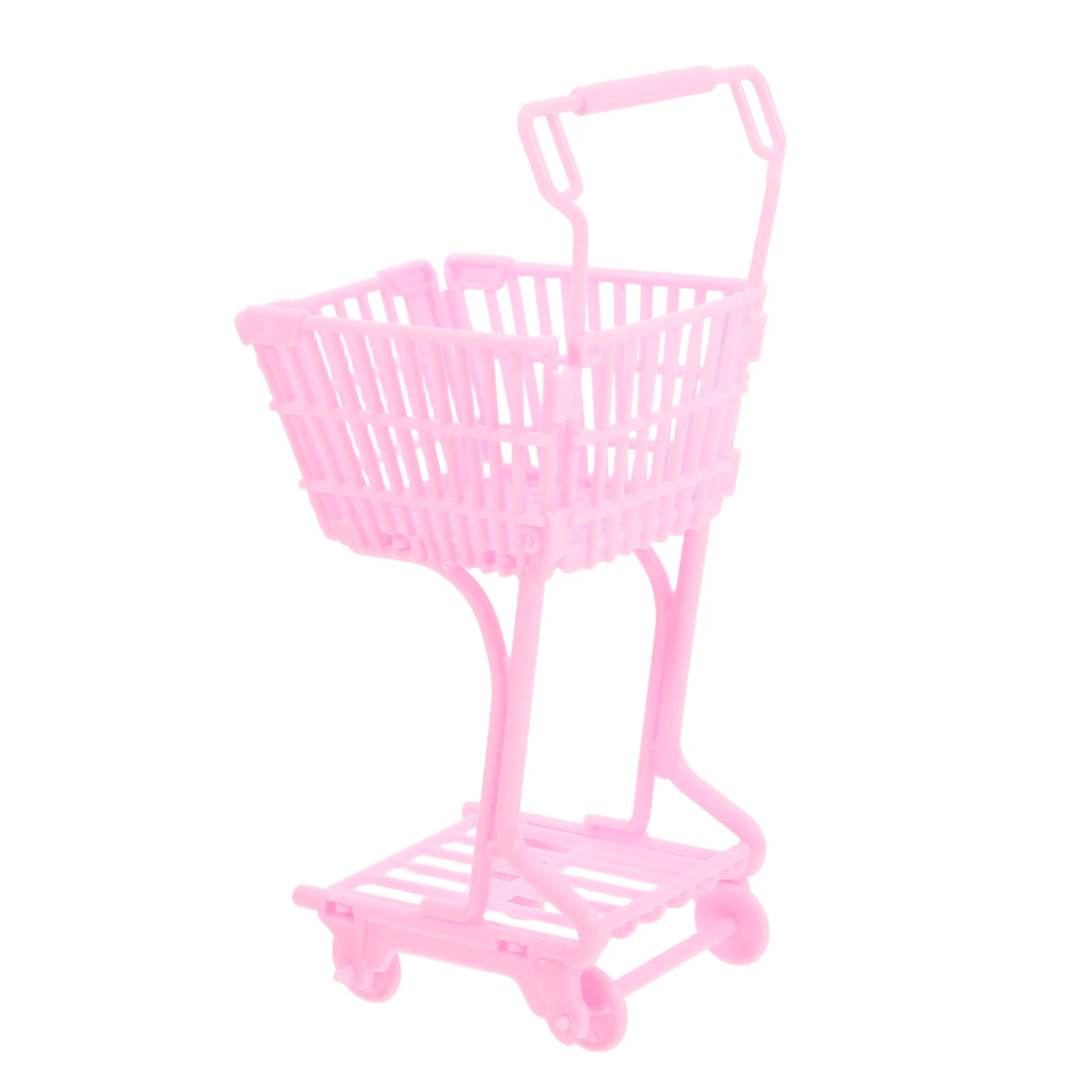 

1pcs Mini Shopping Cart Toy Realistic Simulation Durable Material Toddler Cart Kids Hammock Storage Function Baby Covers