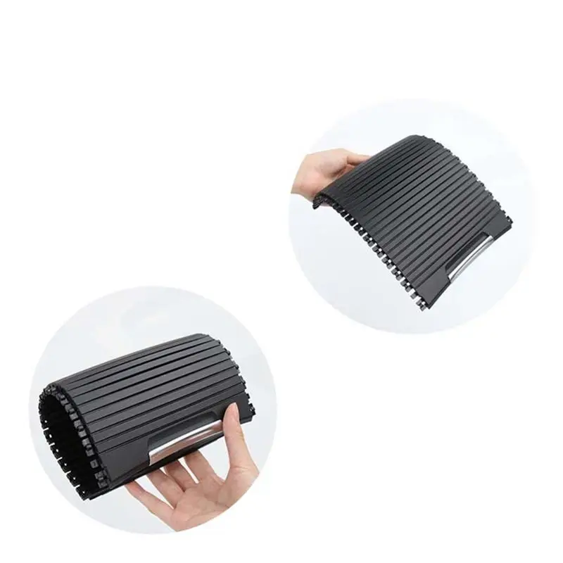 T17C Λ Car Center Console Armrest Box Roller Blinds Front Cup Holder Roller Curtain For Mazda CX4 2016-2021 ATENZA - view 3