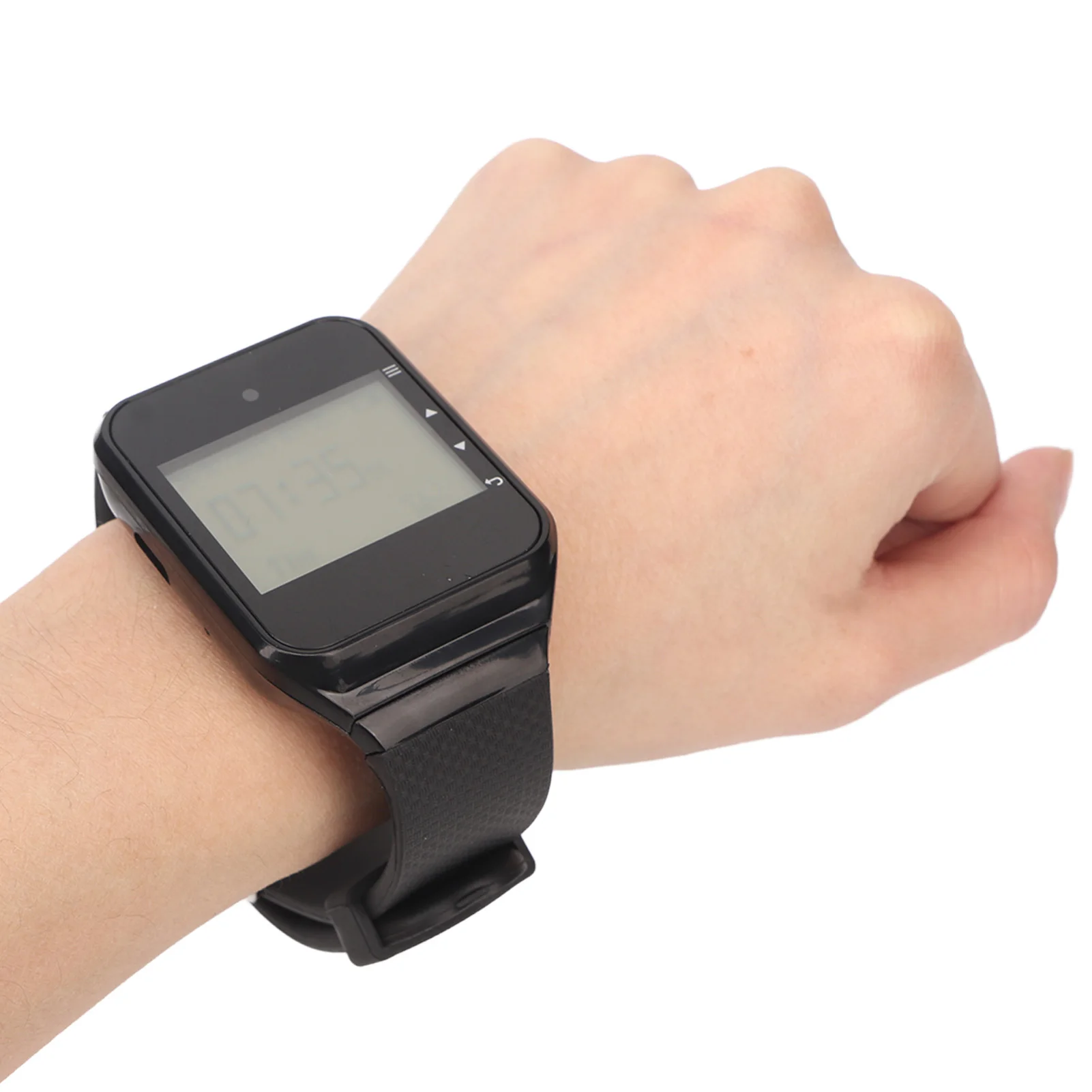 Wireless Watch Calling System Watch Pager 20 Call Buttons LCD Display Rechargeable Wireless Watch Calling System Caregiver Pager