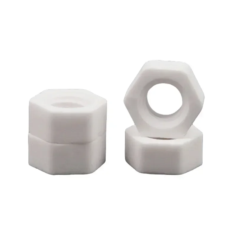 

5pcs High Temperature and Corrosion Resistance/thermal Insulation/alumina Ceramic Outer Hexagonal Nut/screw Cap M2-M6-M16