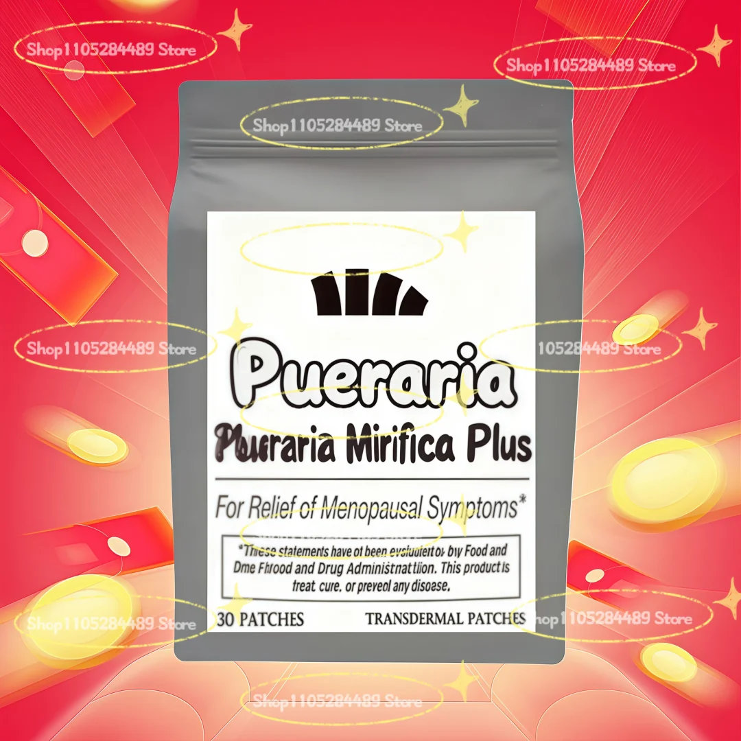 Organic Pueraria Mirifica Transdermal Patches - Female Hormones - WOMEN'S ULTRA COMPLEX - Estrogen Patch 30 Patches