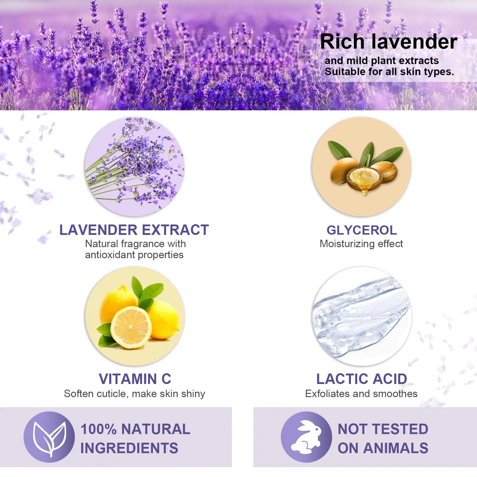 5/10 Par Masek do Stóp, Maska Peelingująca do Stóp na Martwy Naskórek, Maska do Stóp Usuwająca Odciski, Lawenda/Aloe/Brzoskwinia