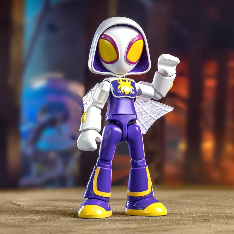 Blokees Building Block Man Marvel الإصدار السحري الفصل 3 Spider-Man Ant-Man Ms. Marvel نموذج متحرك الربط لعبة هدية #5