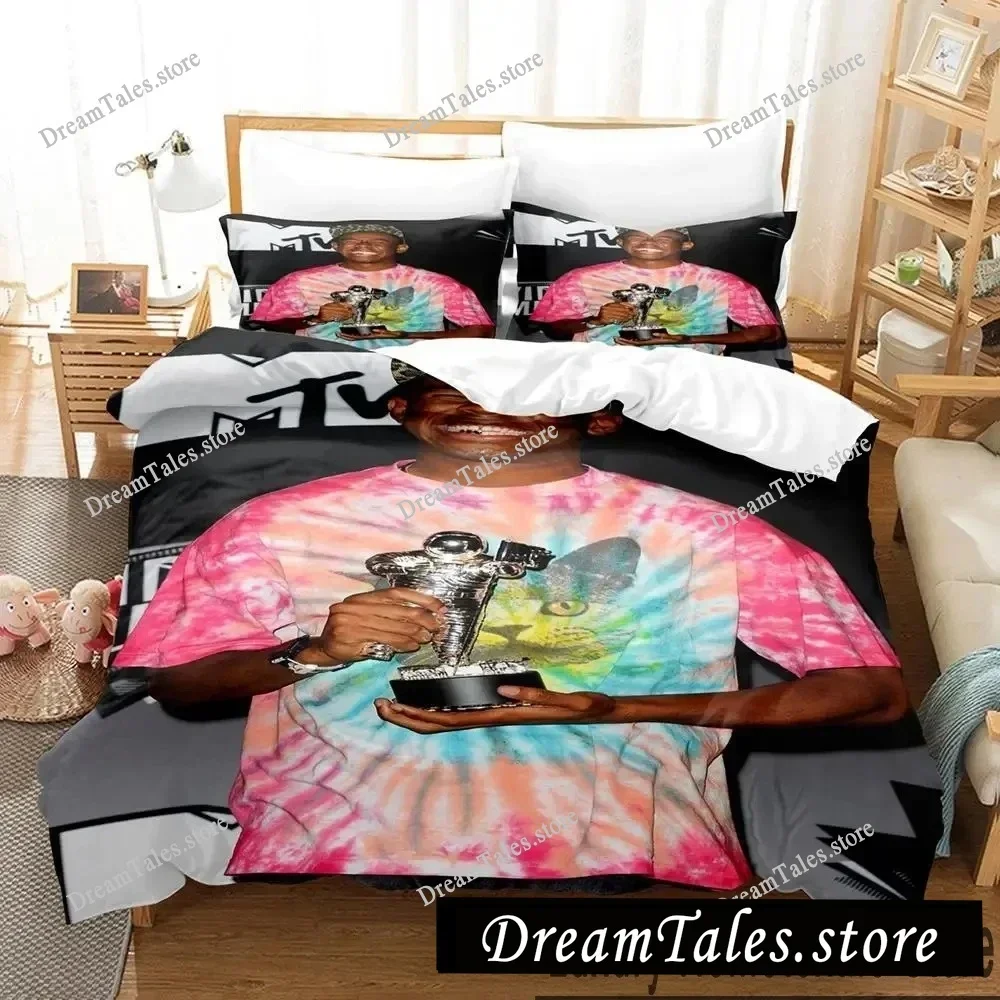 

Hiphop Rapper Tyler The Creator Sheets Quilt Covers Bedding Dormitory Sheets Bedding Set Soft Warm Bedding Set Luxury Gift741