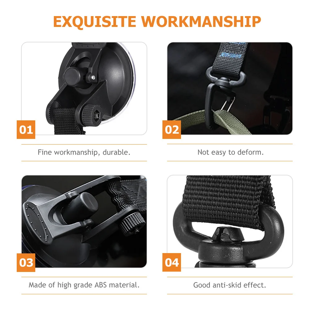 

2pcs Multi-Purpose Hook Suction Cup Hanger For Bathroom Kitchen Shower Glass Door Window Smooth Surfaces Storage Organizer