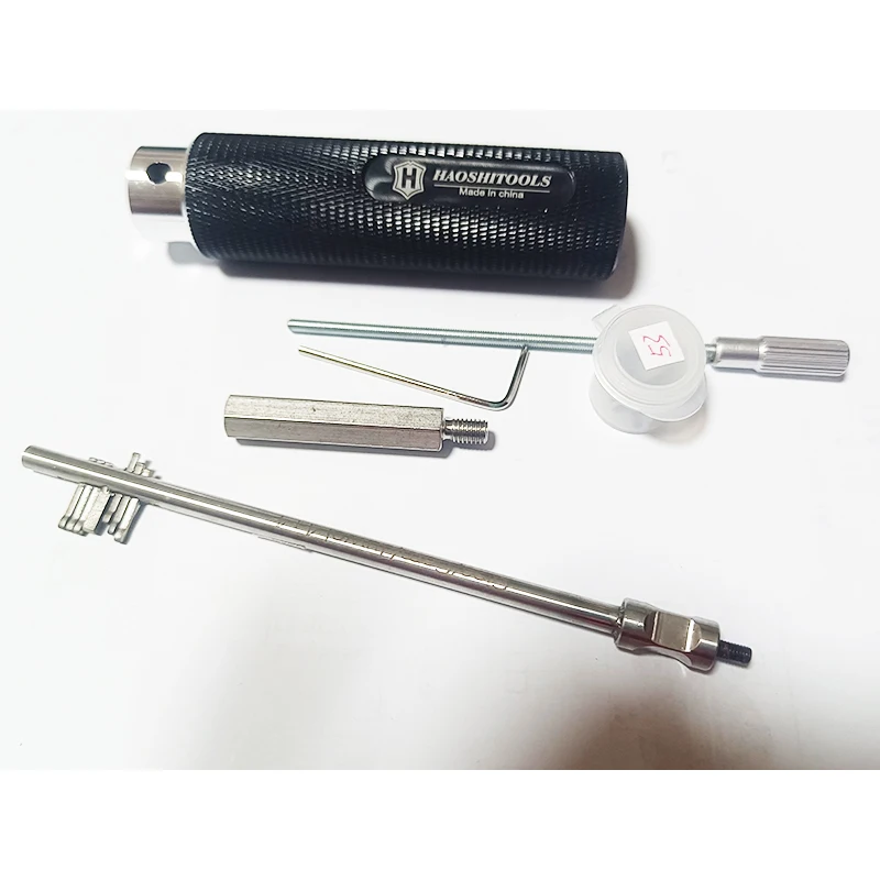 

Haoshi s No.53 Mettem 3+3 Russia Master Magic Key Safe Box Strongbox Opener smith s