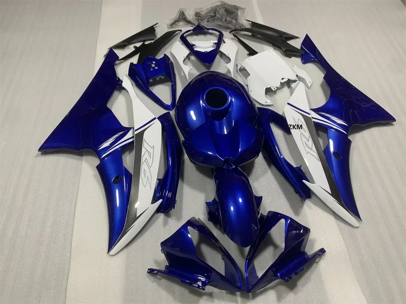 

Fit for YZF-600 R6 2008 2009 2010 2011 2012 2013 2014 2015 2016 blue white fairings 08 09 10 11 12 13 YZF R6 fairing kit