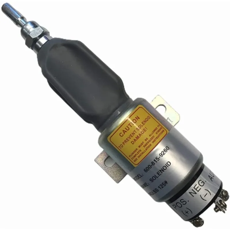 

6008159260 6008159261 For Komatsu PC128US-2 PC138US-2 Fuel Shutoff Solenoid Valve WA100-5 WA150-5 WA320-5 WA80-3 Stop Solenoid