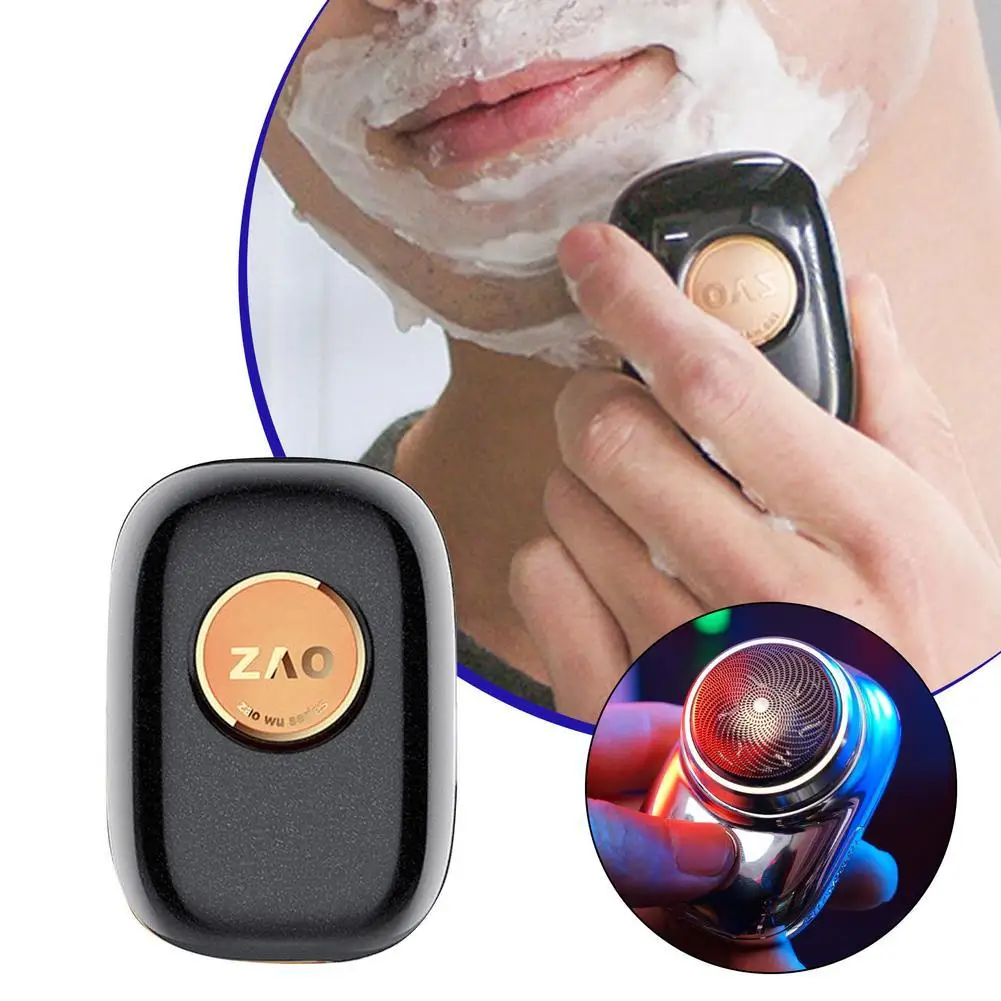 

Mini Shave Pocket Size Portable Sliver/Black Rechargeable Razor Men Travel Electric Shaver Mini Portable Razor