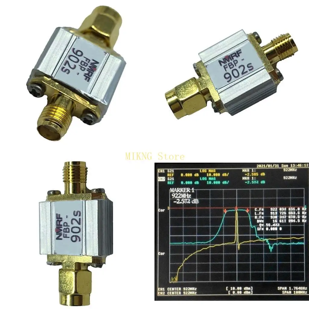 Bandpass Filter RF Coaxial Bandpass Filter SMA Bandpass Filter 890-915MHz GSM900 25MHz Bandwidth best sale