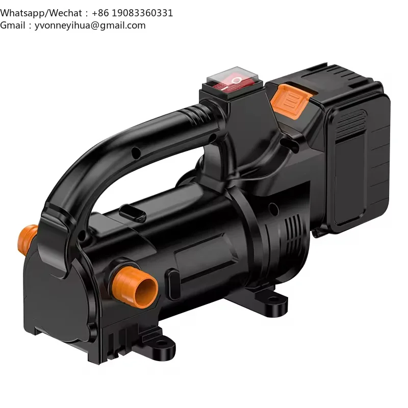 21V Electric Oil Pump Lithium Battery Self-Priming Diesel Oil Pump With Batteries And Charger