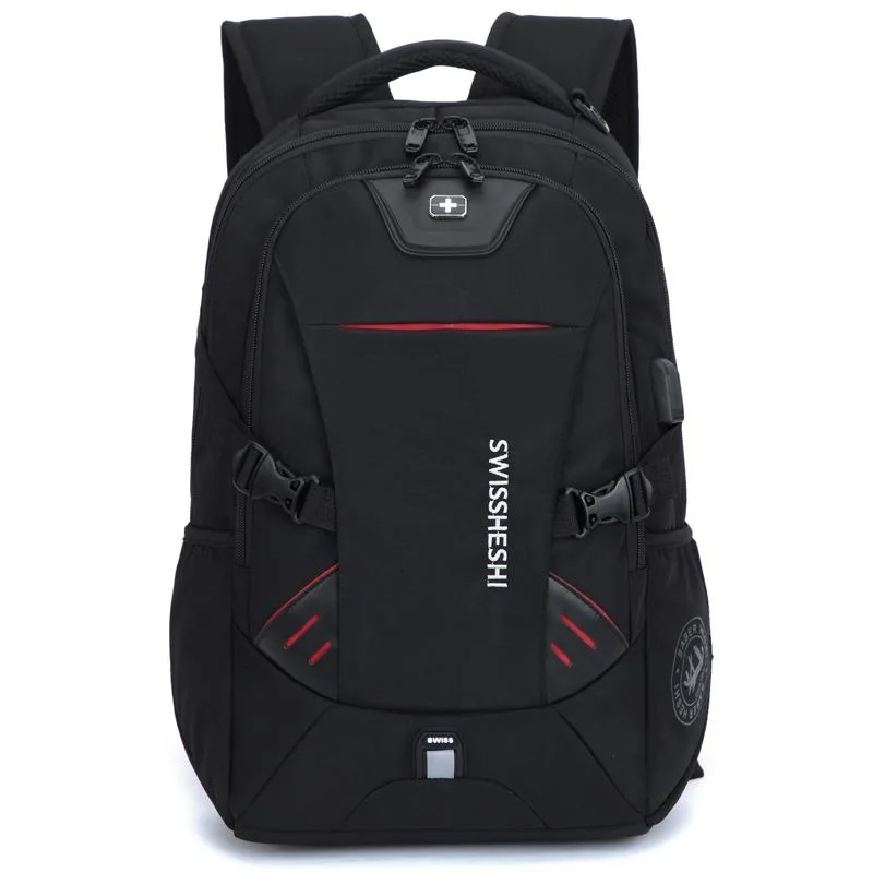 Saber Backpack Men's Backpack College High School Student Schoolbag Leisure Travel Business Computer Bag