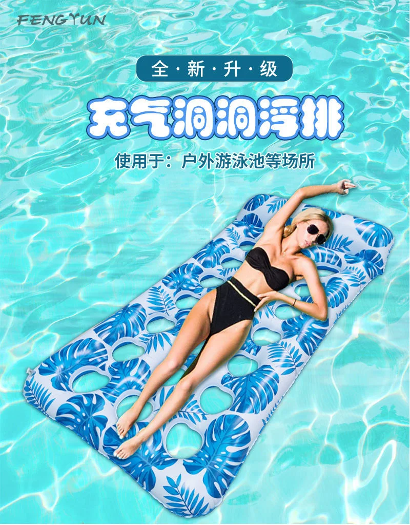 Zattere da piscina Gonfiabili Ride-on Gioca con l'acqua Divertimento Divano pieghevole in PVC Gonfiare la poltrona Galleggiante Nuoto estivo Spiaggia al mare 175 cm