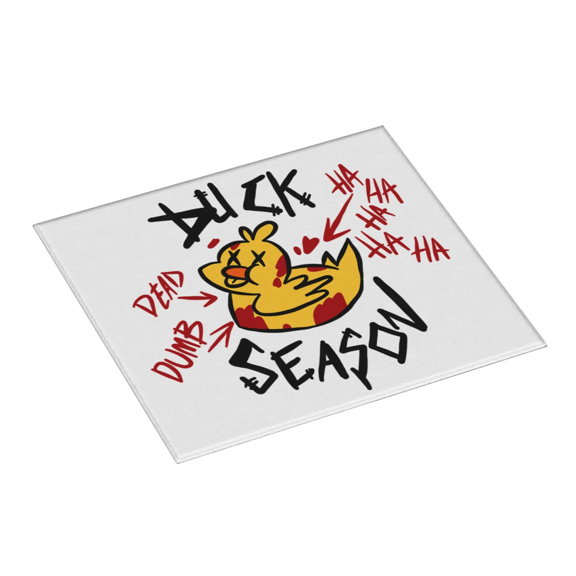 Drying Mat For Kitchen Hazbins Anime Animation Hotel Alastor Duck Season Water Absorbent On Slip Kitchen Counter Protector Mat