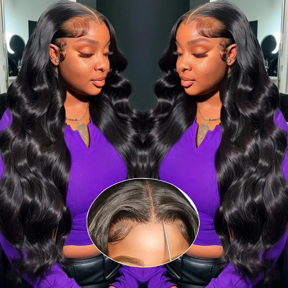 Body Wave Wear And Go 100% Human Hair Wig Pre Plucked Ready To Wear For Women Precut 13x6 Hd Lace Front Wigs On clearance Sale