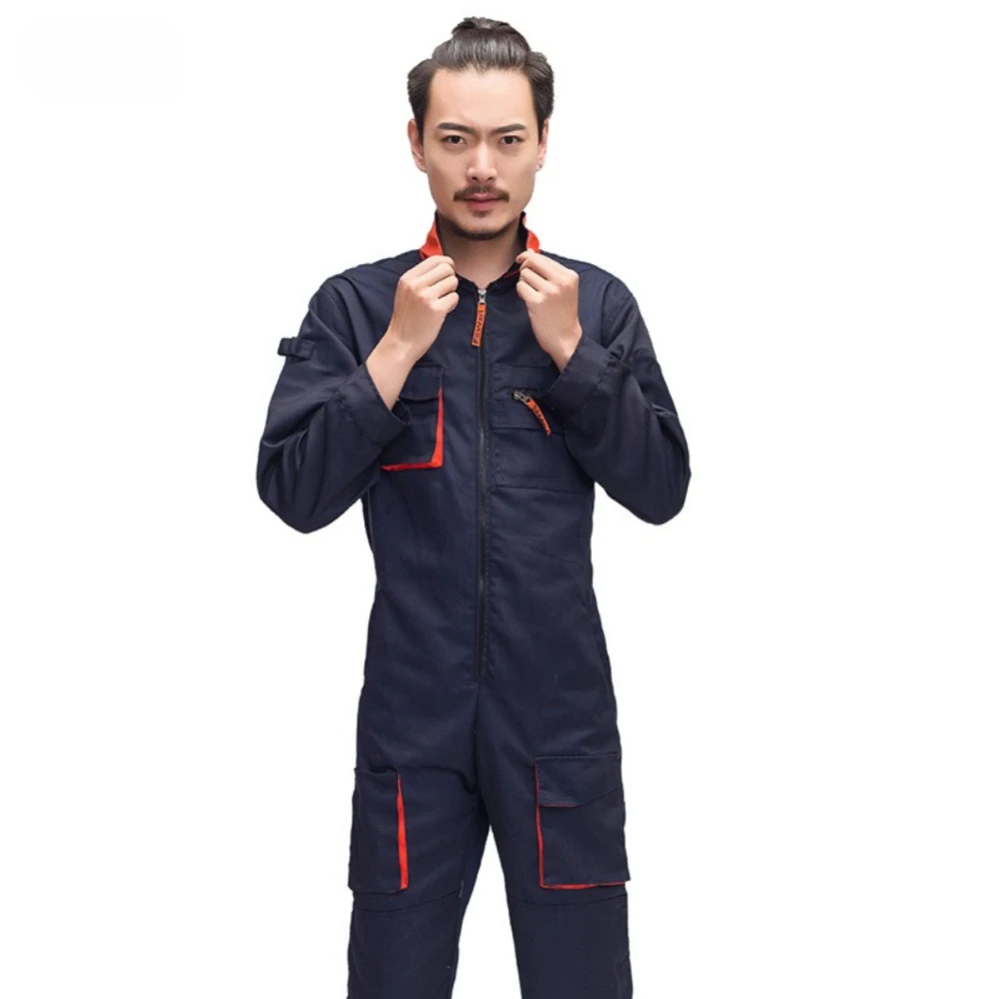 Labor Protection Overalls For Men, Wear-resistant Multi-pocket Factory Machine Repair And Auto Repair Clothing, Outdoor Overalls