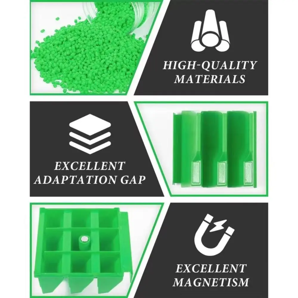 Flexible Combination Modular Wrench Storage Rack Magnetic Mounting Function Multifunctional Magnetic Wrench Organizer 23 Slot