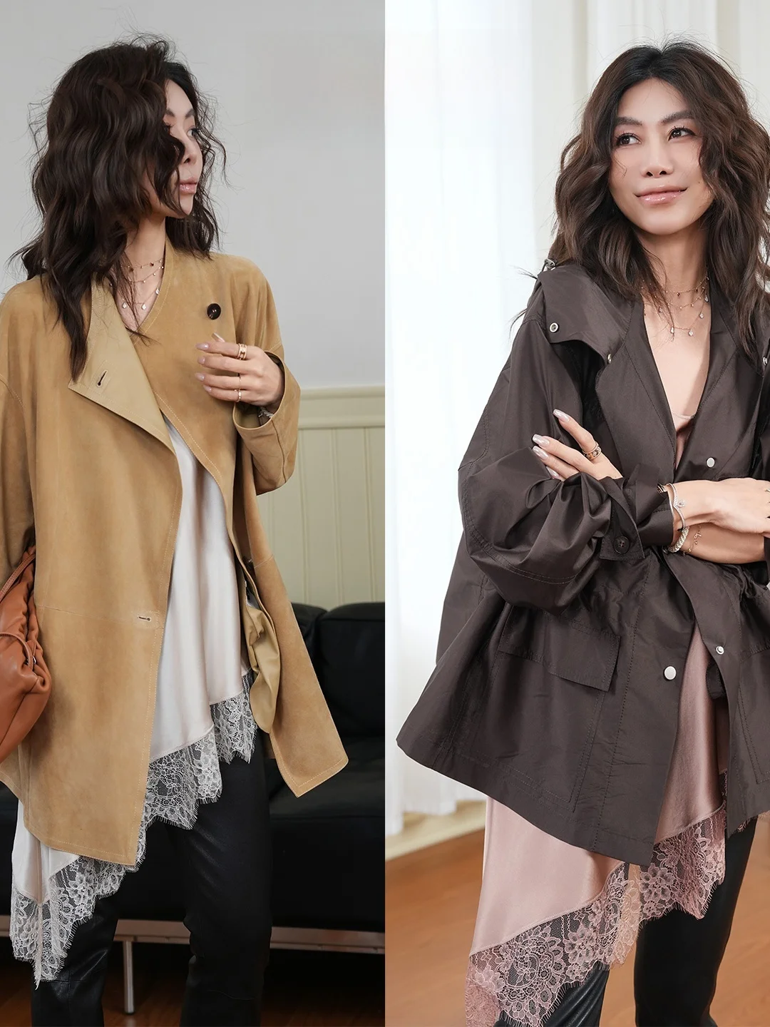 

Жилет Baatone French Sle с кружевными вставками BGSBF508EK из шелкового материала, стандартной длины, весенняя коллекция, модный женский жилет