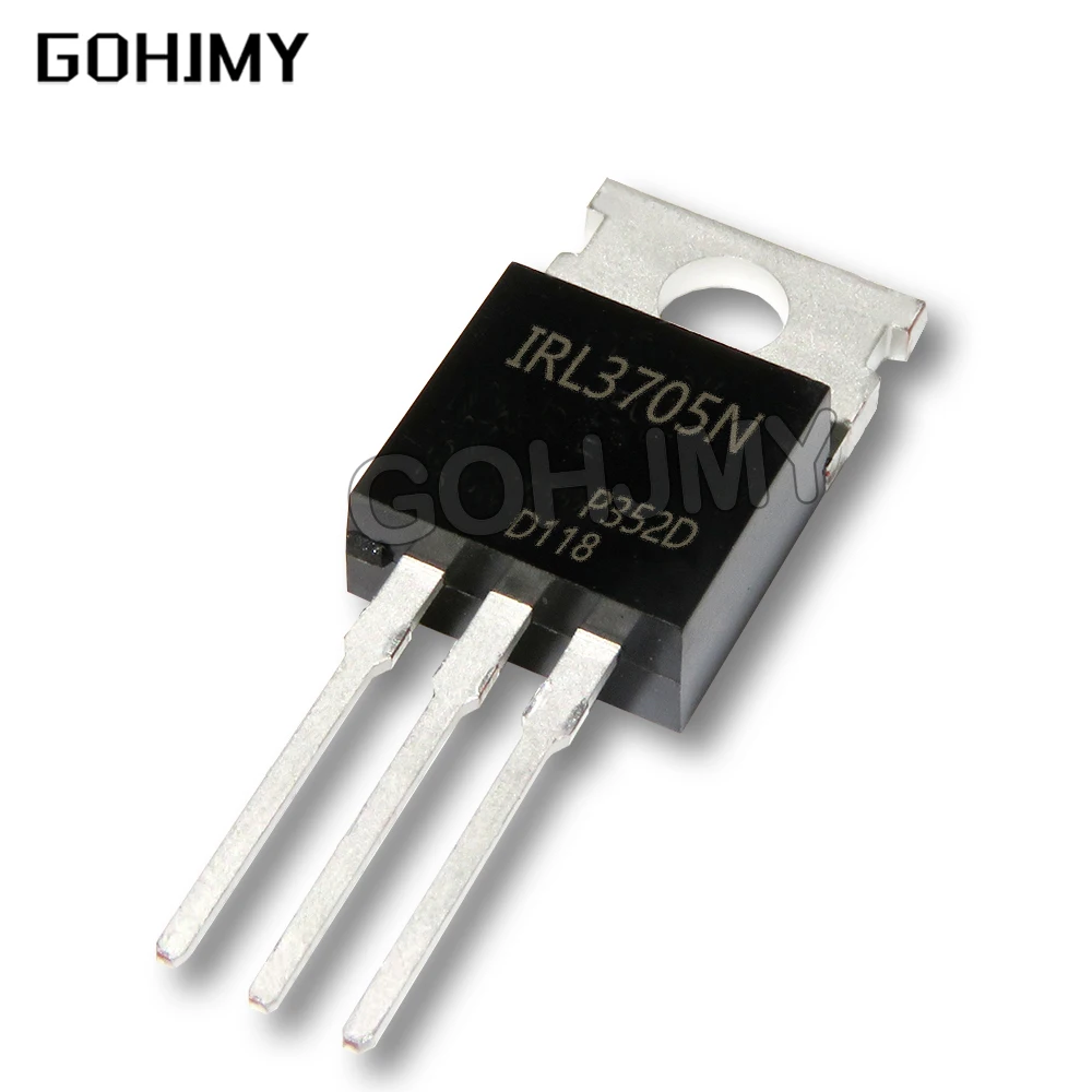 10PCS IRL2203N IRL2505 TO-220 IRL3705N IRL3713 IRL3803 IRL7833 IRL2203 IRL3705 TO220 NEUE Transistor