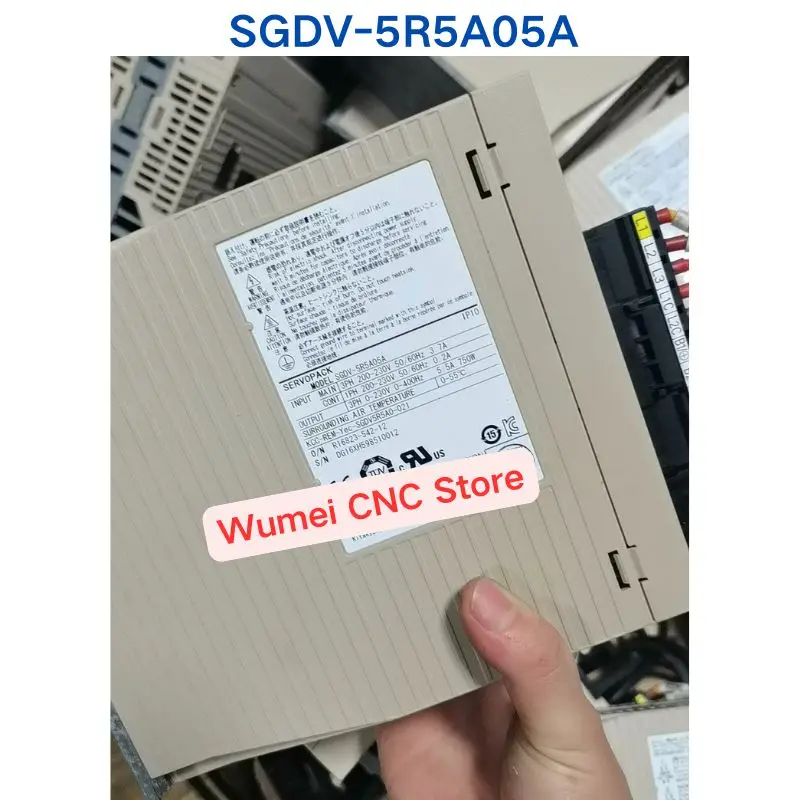 Second-hand test OK Servo Driver SGDV-5R5A05A If you need other specifications please consult