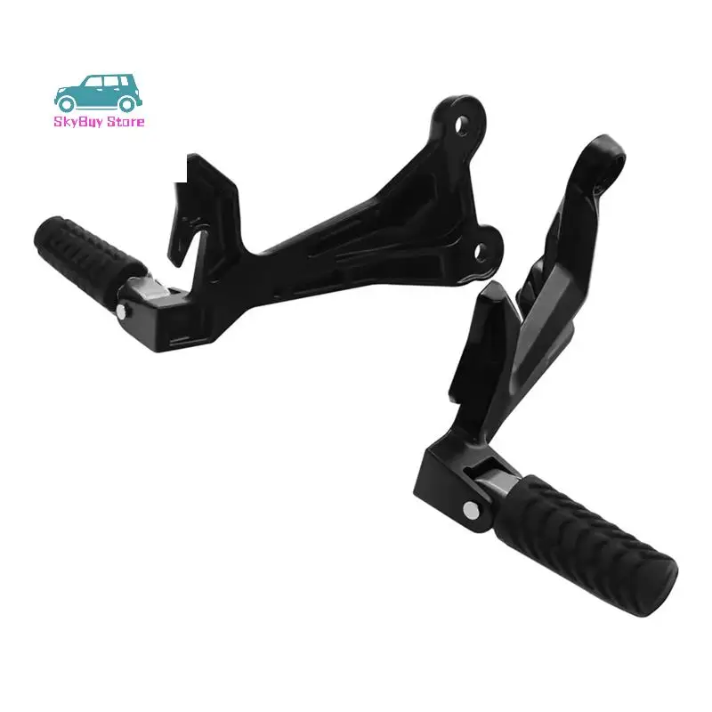 

Rear Passenger Footpegs Pegs Brackets Fit For Kawasaki Ninja 650/Z650 2017-2023 2022 2021 2020 2019 2018 Motorcycle