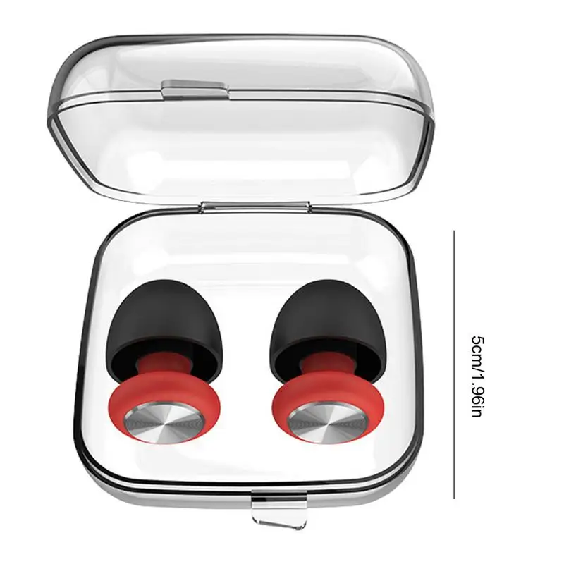 Noise Canceling Earplugs Soft Silicone Reusable Noise Proof Earplug Waterproof Noise Filter Creating Sleeping Ear Protector
