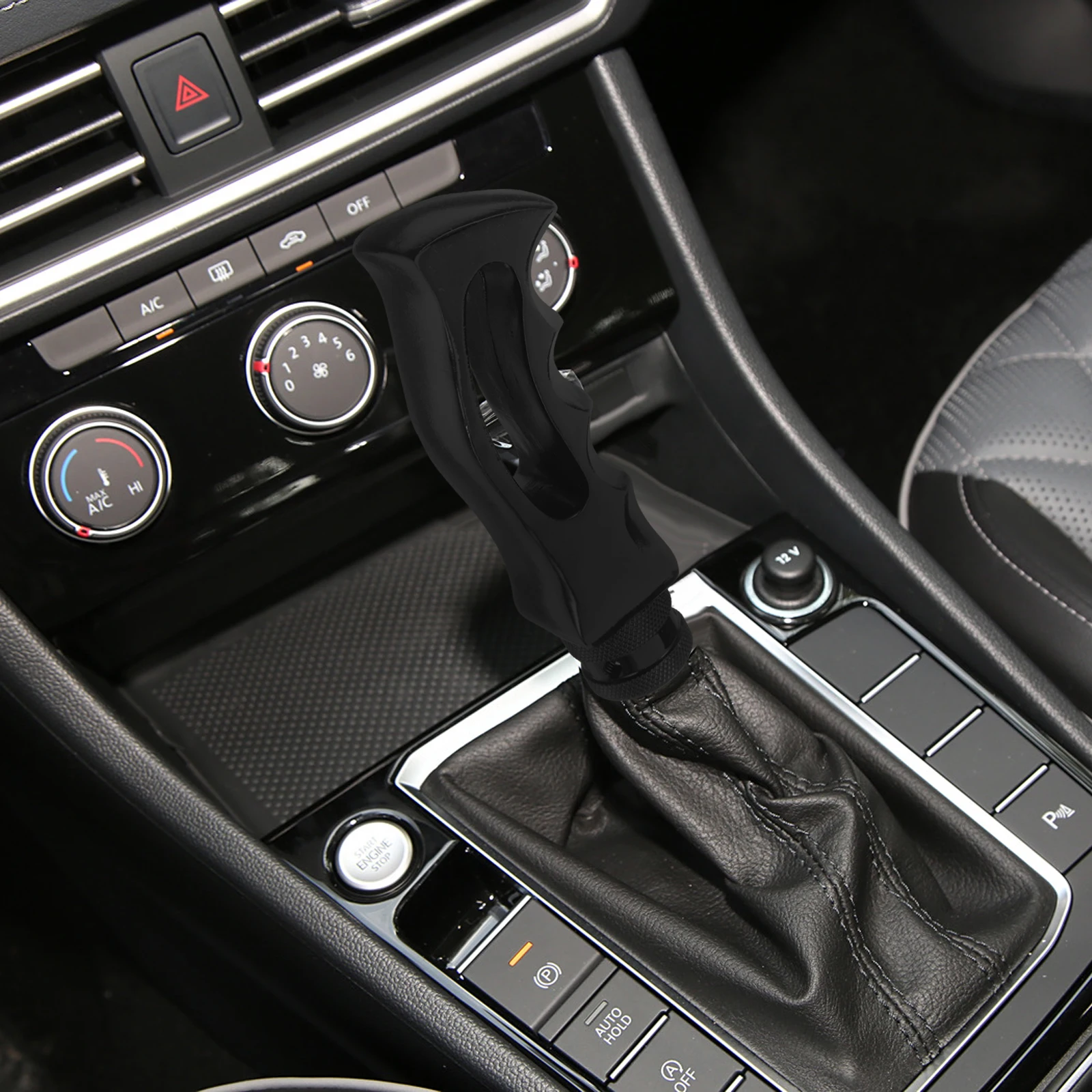

Car Gear Shift Knob Manual Vehicle Stick Lever Easy Install Comfortable Durable Replacement Car Interior Accessory
