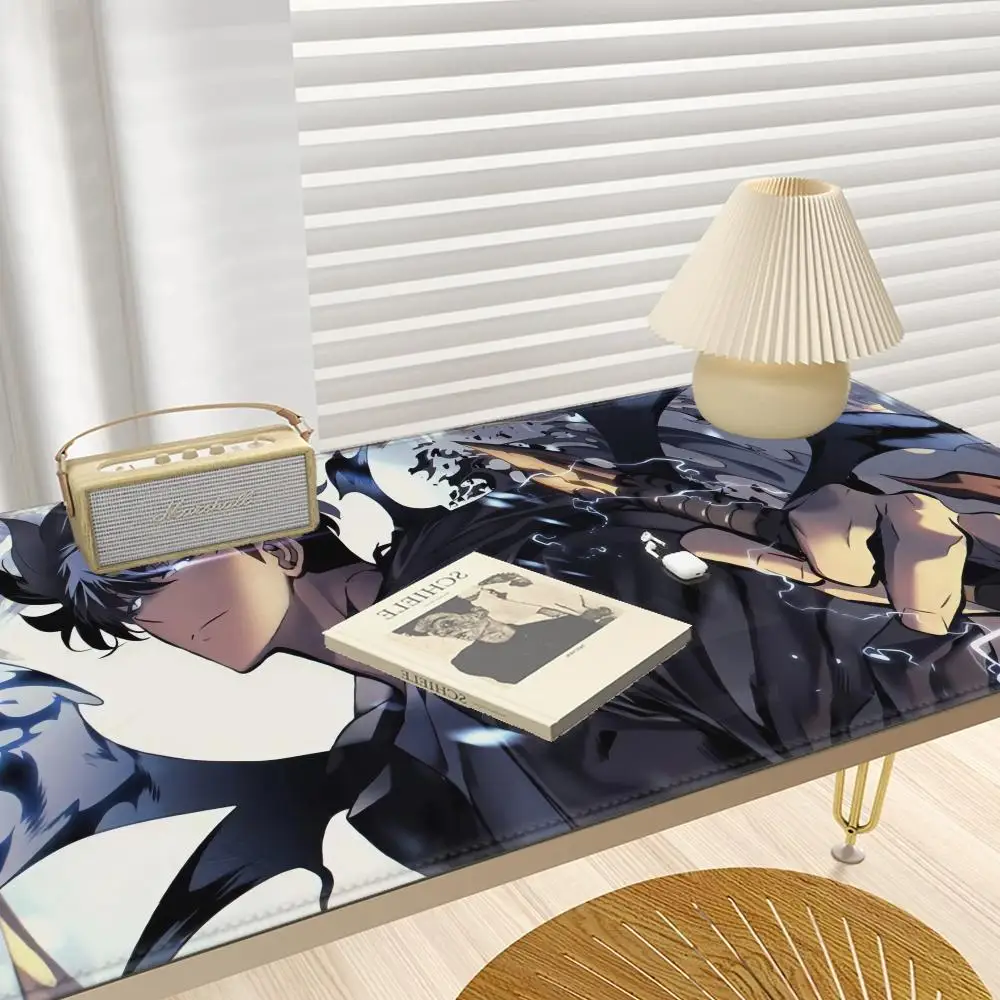 Gaming Mouse Pad Solo L-Leveling Laptop Office Home Thickened Computer Keyboard Mousepad Tapis De Souris Giving Gifts To Friends