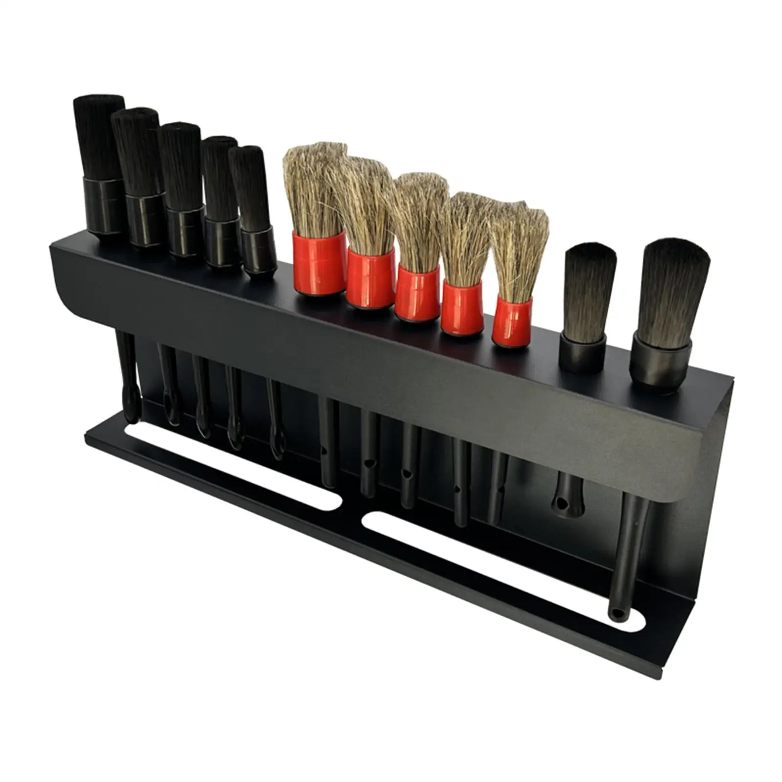 Detailing Brush Holder Spray Bottle Storage Rack Alloy Hanging Car Brush Holder for Auto Cleaning Detailing Tools Hanger