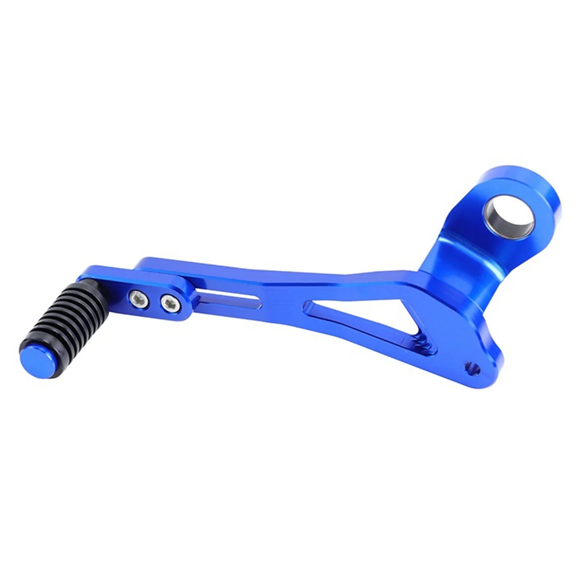 Motorcycle Accessories Adjustable Shifter Pedal Toe Pegs Gear Shift Lever Compatible for Kawasaki ZX4R ZX4RR(Blue)