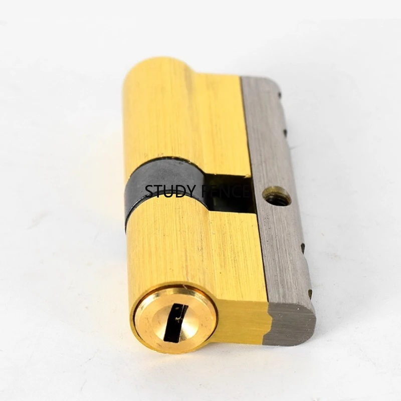 

1 шт., противоугонный дверной металлический замок, универсальный цилиндр замка, аксессуары для бытовой техники 65/70/75/80/85/90/95/100 мм с ключами