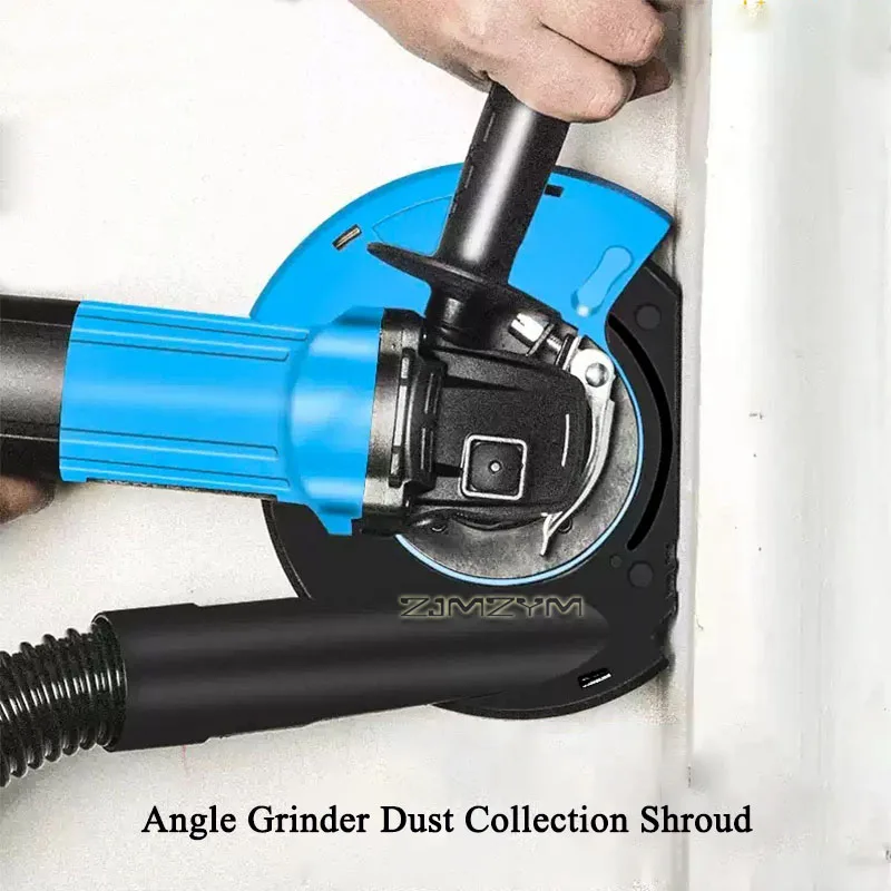 Angle Grinder Dust Shroud Universal Surface Grinding Dust Cover Dust Collection Guard for Concrete Stone Cement Grinding