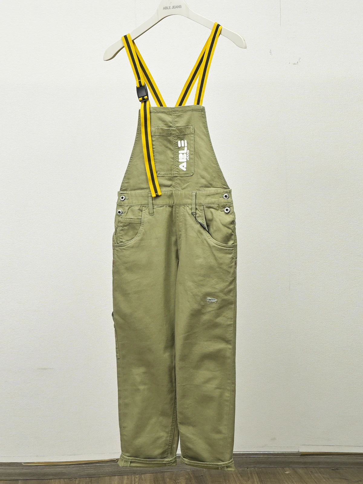 Monos de algodón para mujer, pantalones vaqueros informales de moda de algodón Rer para primavera, verano y otoño, pierna recta, detalle ket, cintura a mano