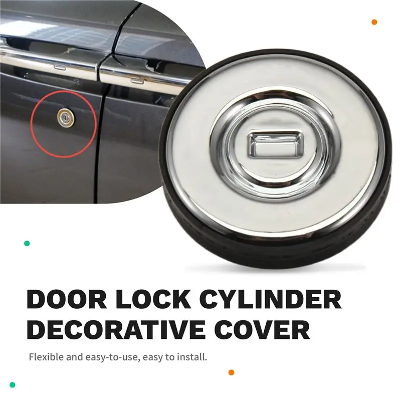 Highly Recommended For Rolls-Royce Ghost 2012-2018 51217310275 Car Door Lock Protective Cap Key Cover