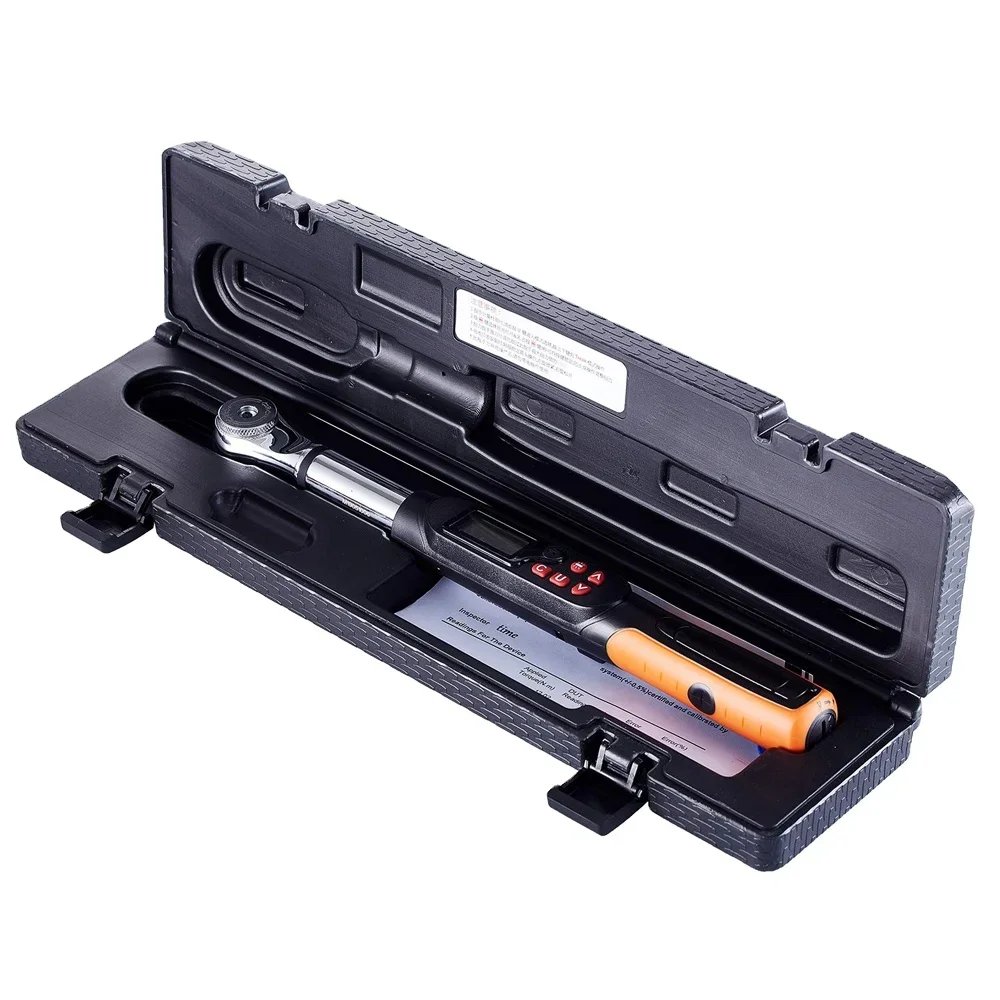 

Torque Wrench Professional 340nm Heavy Duty Electric Digital Angle Battery Rebar Torque Wrench