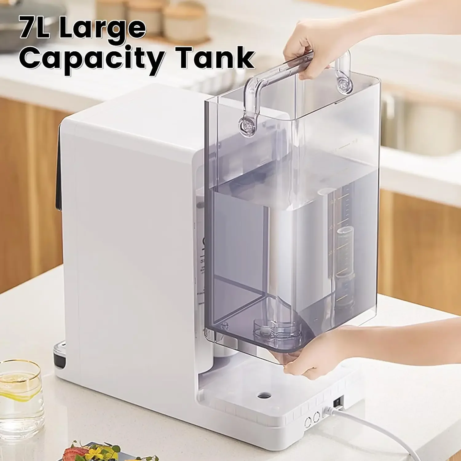 Commercial Automatic Desktop Water Dispenser Portable RO Hot & Cold Mini Drinking Unit