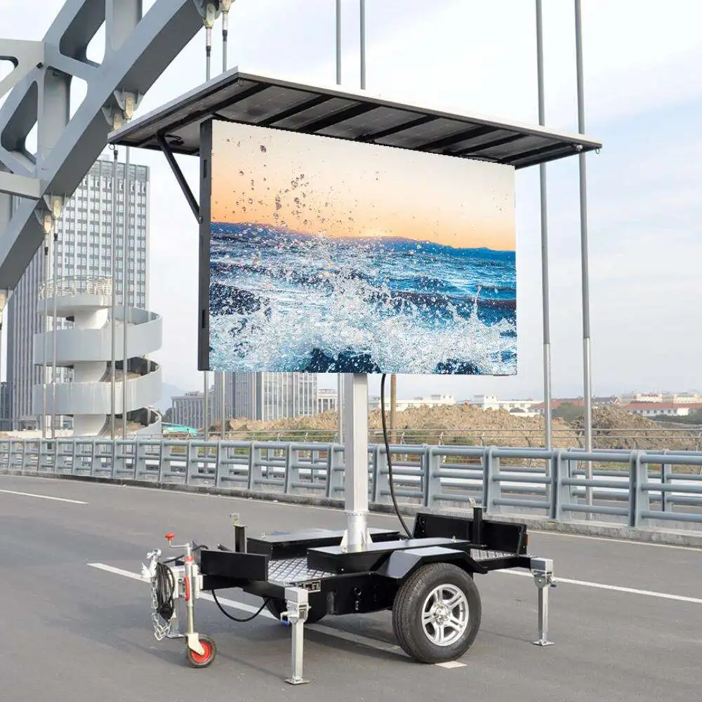 Outdoor Fixed Led Digital Sign Board Mobile Advertising Trailer Led Screen for the Event Advertising