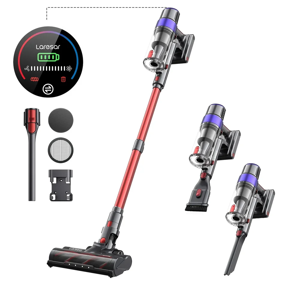 LARESAR V8 48Kpa 500W Cordless Vacuum Cleaner Elite 8 Car 60 Mins